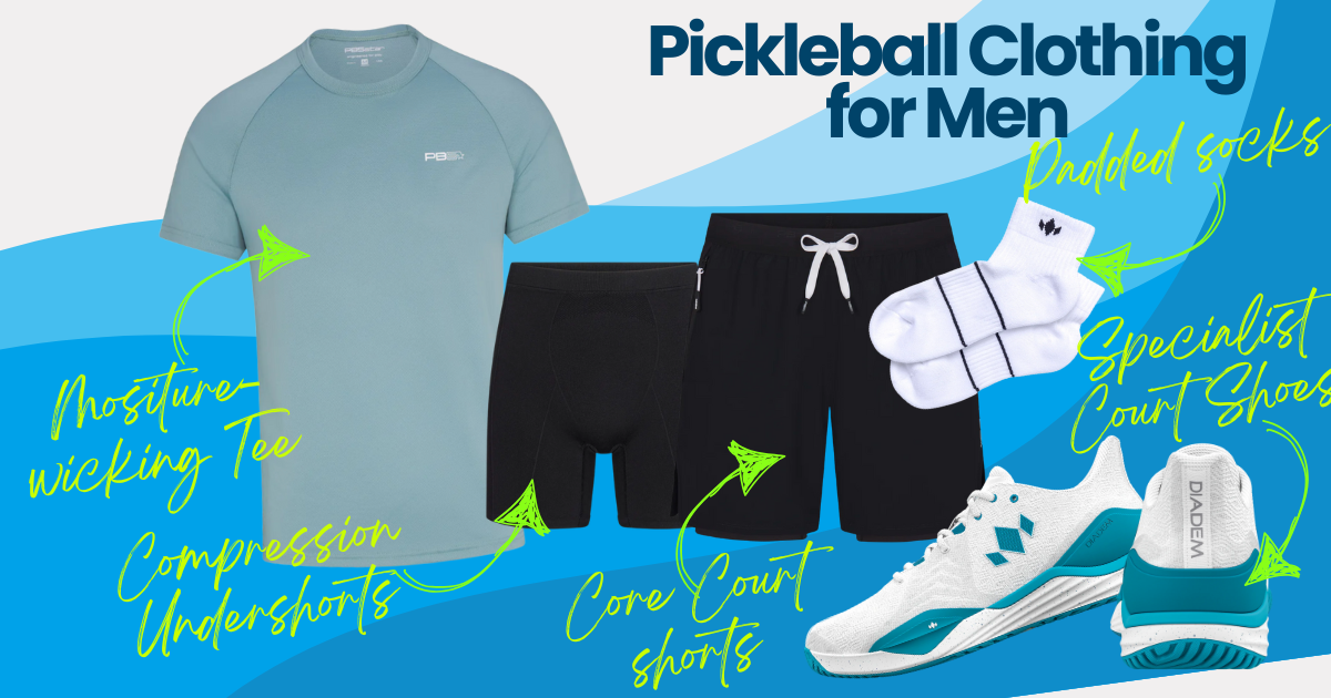 Pickleball Dink Club -Pickleball Courts BlueGreen pickleball-clothing-for-men-over-40